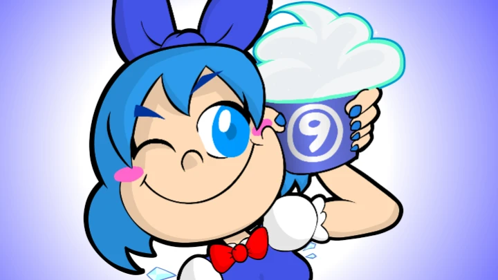 This summer was really hot, so Cirno started making ice creams, and Daiyousei tries one.

I made this animation for Cirno Day 2025.